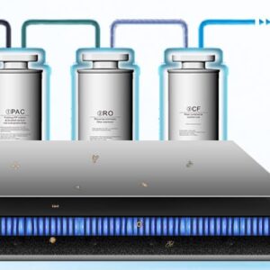 Lot de 3 filtres pour purificateur d'eau hydrogénée sur évier